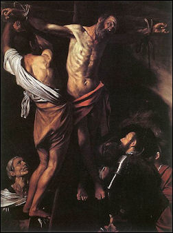 20120507-Andrew 445px-Caravaggio_Crucifixion_santandrew.jpg